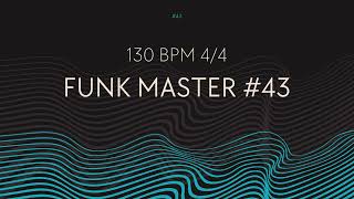 DRUM TRACK  42 funk master 130 BPM 44 [upl. by Ogires]