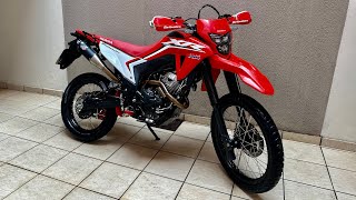 Acessórios para a nova Honda XR 300 L Tornado 2025  Anker  Pro Tork  Barkbusters  Enduro Tech [upl. by Arlyne837]