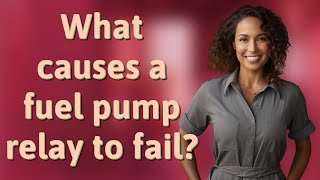 What causes a fuel pump relay to fail [upl. by Erot]