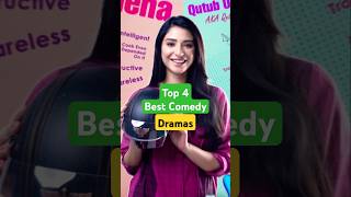 Top 4 best comedy dramas pakistanidrama youtubeshorts shortsfeed [upl. by Ardnovahs489]