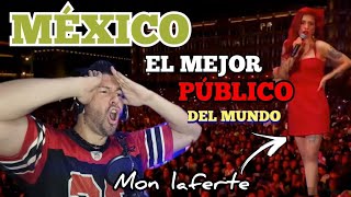 EL MEJOR PÚBLICO DEL MUNDO está en MEXICO  Mon Laferte  tu falta de querer  REACCIÓN es BRUTAL [upl. by Fan]