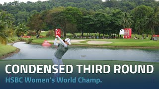 Condensed Third Round  2024 HSBC Womens World Championship [upl. by Happ]