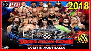 WWE Super ShowDown 2018 Predictions Show Full SSD PPV Match Card amp Betting Odds [upl. by Dory]