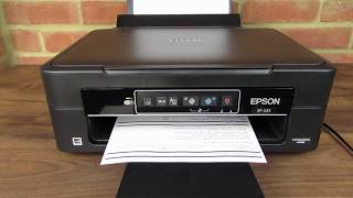 Epson XP245 Wifi WPS Setup [upl. by Mairem565]