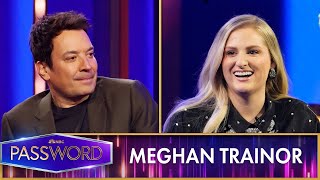 Meghan Trainor Shoots the Moon in a Round of Password [upl. by Supat]