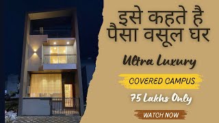 VN102  3 BHK Ultra Luxury Semi Furnished Villa with Modern Architectural Design For Sell In Indore [upl. by Hebe]