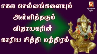 KAARIYA SIDDHI MAALAI  MOST POWERFUL VINAYAGAR MANTHIRAM  LORD VINAYAGAR TAMIL DEVOTIONAL SONG [upl. by Garrik372]