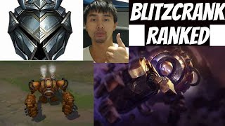 My Blitzcrank Ranked Gameplay Season 2024 in League of Legends [upl. by Mussman398]