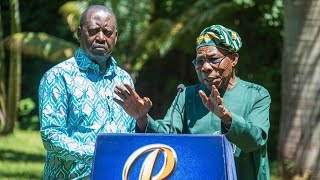 LIVE BREAKING Raila Odinga finally announces his African Union Chairperson candidature [upl. by Bork547]