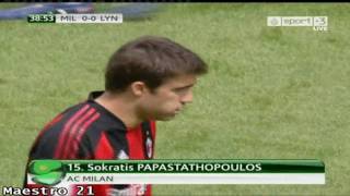 Sokratis Papastathopoulos vs Lyon 182010 [upl. by Trici]