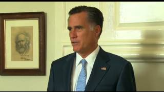 Romney Causes Stir With Olympics Comments [upl. by Esertap]