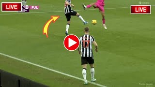 Raúl Jiménez red card vs Newcastle United vs Fulham with a Flying Tackle Raúl Jiménez Red Card [upl. by Aubarta]