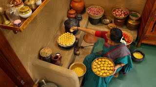 Paruppu Urundai Kuzhambu  Made Traditionally  Vadai Cooking In Village  The Traditional Life [upl. by Naltiak311]