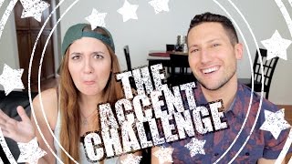 THE ACCENT CHALLENGE ft BrizzyVoices [upl. by Erdried]