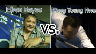 Efren Reyes  vs  Jeong Young Hwa  The 2014 World 9 Ball Championship [upl. by Ayekram]