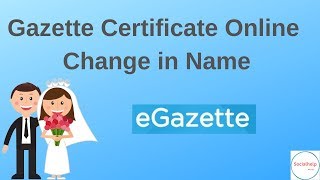 Apply Gazette Certificate Online for change in Name [upl. by Anelah]