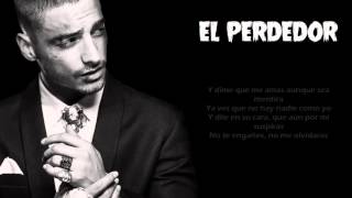 El Perdedor  Maluma Video Con Letra Reggaeton [upl. by Honeyman]