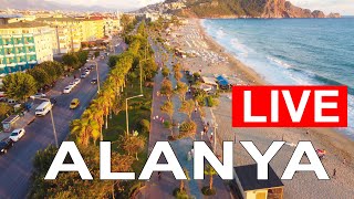 Alanya Live camera KLEOPATRA BEACH Alanya Turkey 09122023 alanya turkey livestream wether [upl. by Orion]