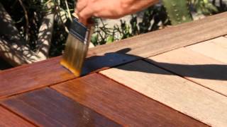 How to apply Penofin Hardwood Oil Stain [upl. by Ymaj]