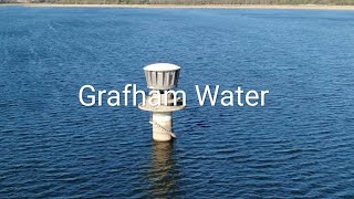 Grafham Water Water reservoir in UK Drone cinematography [upl. by Aryamoy373]