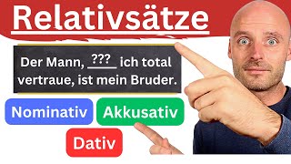 Endlich Relativsätze verstehen 💪  Deutsch lernen [upl. by Dhruv782]