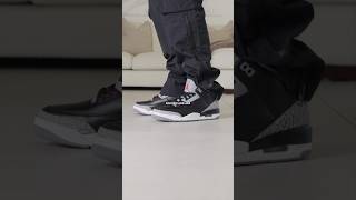 Wearing The Jordan 3 Black Cement [upl. by Acimad]