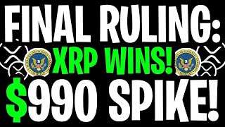 1 MINUTE AGO RIPPLE SEC CASE APPEAL CANCELED 99089 PUMP ANY SECOND NOW  RIPPLE XRP NEWS TODAY [upl. by Chastity]