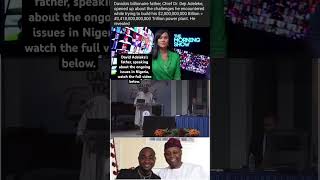 David Adelekes father speaking about the ongoing issues in Nigeria watch the full video in dis ch [upl. by Anitsugua725]