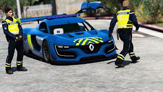 GTA 5 HOT POURSUITE  ÉQUIPE RAPIDE DINTERVENTION EN RENAULT RS  LSPDFR 541 [upl. by Nanaj958]