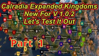 Calradia Expanded Kingdoms NEW V 102 Campaign Part 1 Bannerlord  Flesson19 [upl. by Jeanette]