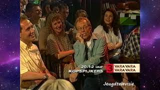 Nederland 3 promo Kopspijkers 06052000 [upl. by Notnel699]