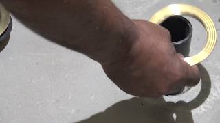 Shower Pan Installation for Beginers Part 1 of 4 [upl. by Blithe231]