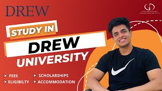 Drew University USA Top Programs Fees Eligibility Scholarships studyabroad studyinusa usa [upl. by Etnom]