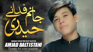 Jaanam FidaeHaideri Official Video  Amjad Baltistani AIMDQ [upl. by Raamal]