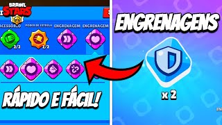 💪 Como GANHAR Engrenagens RÁPIDO e FÁCIL Brawl Stars [upl. by Thier]