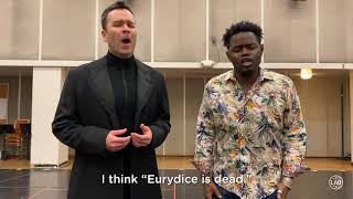 Eurydice Musical Sneak Peek Orpheus Writes to Eurydice [upl. by Elletsirhc]