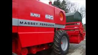 Massey Ferguson 620 Combine Story [upl. by Dur922]