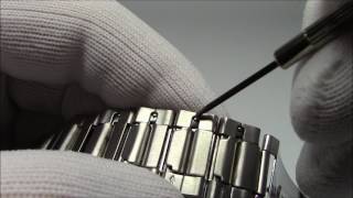 How to Size a Folded Link Bracelet  Watch and Learn 16 [upl. by Erdnaet476]