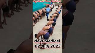 Agniveer Pre  Medical Test  Next Medical Date 2nd July  agniveer medical [upl. by Arted]