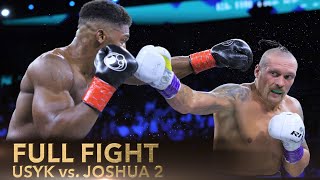 Oleksandr Usyk vs Anthony Joshua 2  REMATCH  FULL FIGHT [upl. by Romilly]