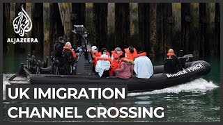 How Britons see arrival of migrants crossing English Channel [upl. by Imotas]