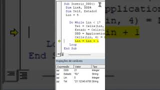 Monitore variáveis em TEMPO REAL  Excel VBA [upl. by Luz]