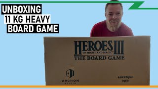 Unboxing Heroes of Might and Magic III  Epic Adventures Await [upl. by Enois714]