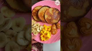 Simple easy and healthy pancakes pancake healthymeal kidsmeal [upl. by Emlen]