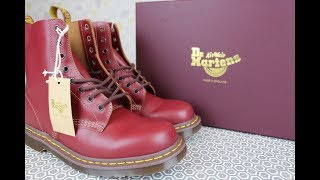 DR MARTENS quotMade In Englandquot 1460 Vintage Oxblood REVIEW [upl. by Aseneg]