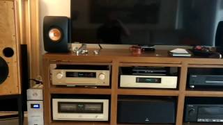 Harbeth 401 Accuphase plays Denon DP 59L [upl. by Petie]