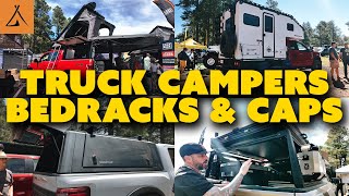 40 Truck Campers Bedracks amp Truck Caps of Overland Expo West 24 [upl. by Elisabetta756]