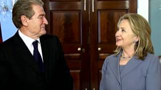 Secretary Clinton Delivers Remarks With Albanian Prime Minister Berisha [upl. by Groh529]