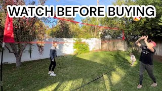 A volleyball net THAT’S ACTUALLY STABLE  Zealfeel 20FT Volleyball Net  Honest Review [upl. by Reger747]