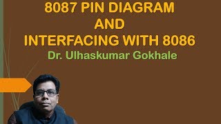 8087 PIN DIAGRAM AND INTERFACING WITH 8086 [upl. by Jeu]